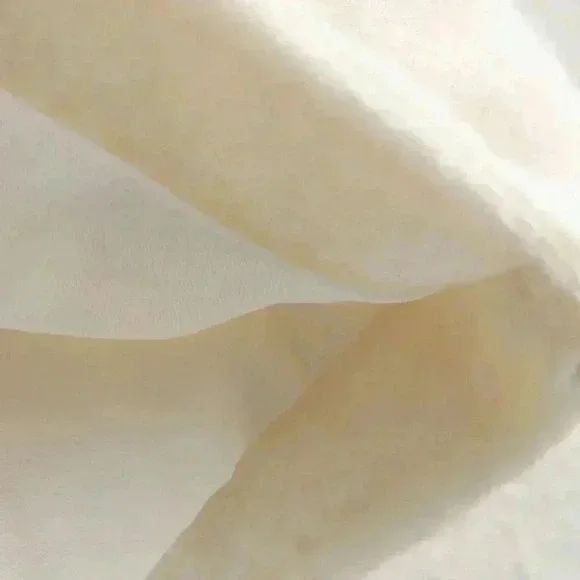 Beige Casual Women's Solid Color Woolen Jacket Top - Picture 8 of 8